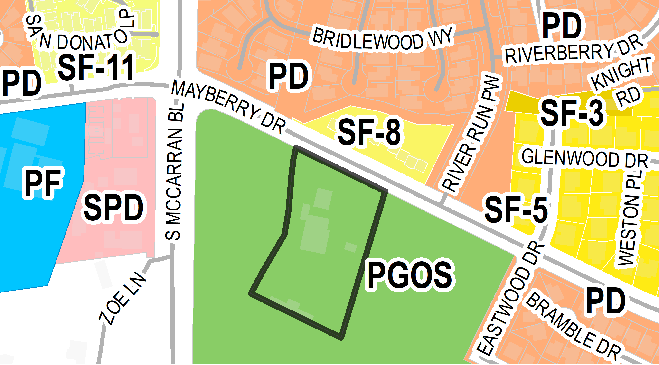 Map of project boundary